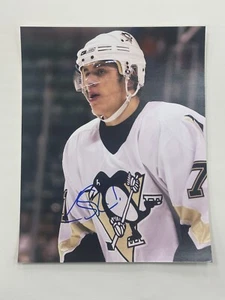 Foto firmada por EVGENI MALKIN "GINO" PINGÜINOS DE PITTSBURGH 8x10 con certificado de autenticidad - #1 - Imagen 1 de 1