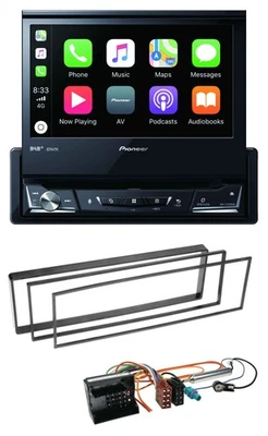 Pioneer DVD Bluetooth DAB USB MP3 Autoradio für Peugeot 307, 1007 (2001-2009) - Bild 1 von 4
