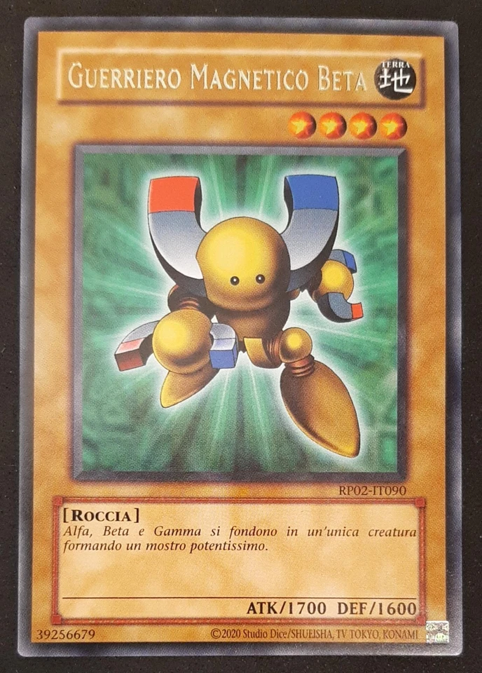 GUERRIERO MAGNETICO BETA Rara in Italiano (2025) RP02-IT090  YUGIOH - Immagine 1 di 1