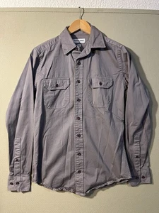 American Apparel Vintage Gray Shirt Size  X-Small Long Sleeve USA Made XS Vtg - Picture 1 of 6