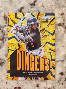 Panini Prizm #16 Kaelen Culpepper Dingers Pulsar Prizm 2025/399 gemelos - Imagen 1 de 2