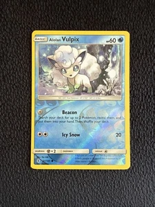 Alolan Vulpix 21/145 - Holograma inverso común - Guardians Rising - Carta Pokémon casi nueva - Imagen 1 de 2