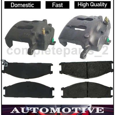 Juego de pastillas de freno delanteras pinzas de freno para Nissan D21 1992 1993 1994_ Foto 1 de 4