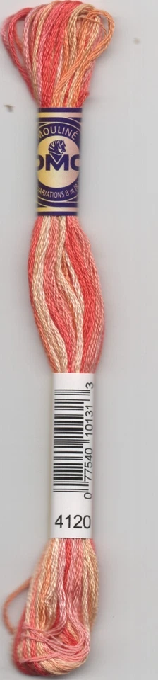 MOULINÉ COLOR VARIATIONS - DMC -Tropical Sunset - 8m/skein - 417.4120 - 8725 - image 1 of 1