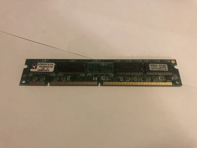 Kingston KVR. KVR133X64C3L/128 128MB RAM 3.3V ASMM04C0416  PC133LP WB2050409 - Image 1 of 4