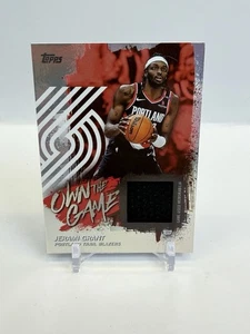 Parche Jerami Grant 2025-2026 Topps Own The Game RAINBOW FOIL #OTGA-JG - Imagen 1 de 2