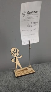 VW T5 T6.1 Camper Kamper Kitchen Car Park Ticket Holder Accessory Accessories - Picture 1 of 3