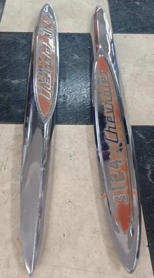 1957 Chevrolet 3124 Cameo Front Fender Emblems - Image 1 of 4
