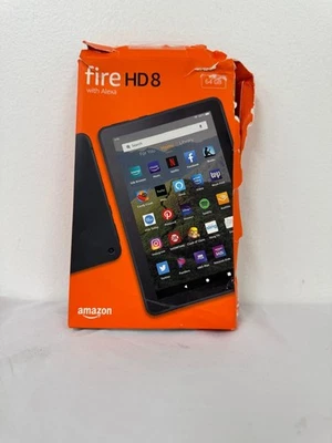 Amazon Fire HD 8 tablet (newest model), 8” HD Display, 4GB memory, 64GB - Image 1 of 4