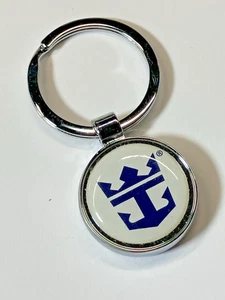Royal Caribbean Cruise Line Logo Metal Key Ring Keychain - Bild 1 von 7