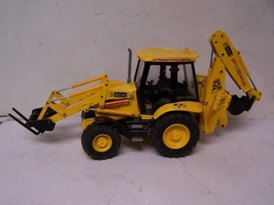 1:25 JOAL JCB 3CX CENTREMOUNT BACKHOE LOADER w/ FORKS UGI CORP ALLENTOWN PA - Picture 1 of 12