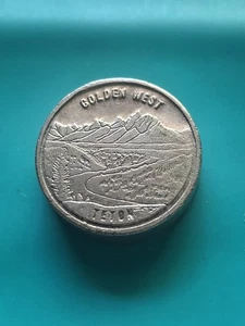 Swiss Of America "Golden West Teton" 1 Oz .999 Silber Rolo Medaille - Bild 1 von 2