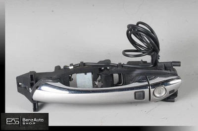 06-11 Mercedes W219 CLS55 CLS550 maçaneta externa frontal esquerda do lado do motorista fabricante de equipamento original - Imagem 1 de 4