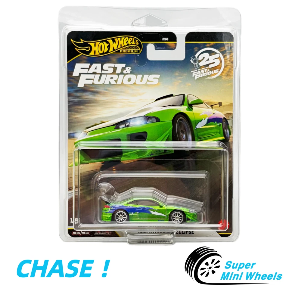 CHASE ！Hot Wheels 2025 Fast & Furious 1995 Mitsubishi Eclipse - Image 1 of 2