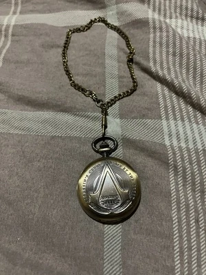 Assassins Creed Ubisoft 2016 Pocket Watch Model #0861 No Box ! - Photo 1/3