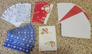 Christmas cards & stickers (full set w/storage box) - Picture 1 of 3