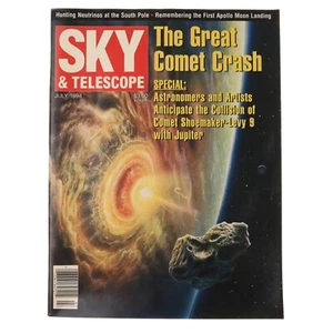 Sky And Telescope Magazine July 1994 The Great Comet Crash - Imagen 1 de 3