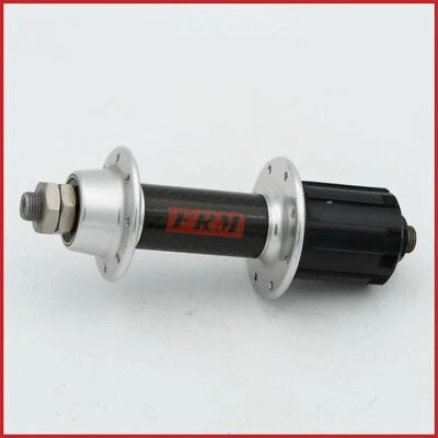 NOS FRM REAR HUB 16h CARBON FIBER HOLES ROAD 7 8 sp SHIMANO UNIGLIDE HUBS HOLES - Image 1 of 4