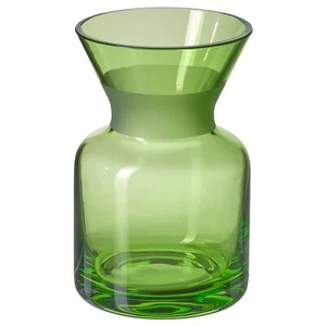 2 x IKEA Green Vase - H 125mm - Picture 1 of 1