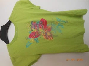 T-shirt Baumwolle size 146-152 grün - Bild 1 von 1