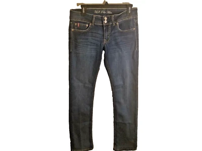 U.S. Polo Assn Jamie Straight Leg Blue Jeans Women's Size 7/8 Regular inseam 29" - Image 1 of 4