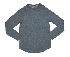 Threads 4 Thought Long Sleeve Crew Neck Men's Raglan T-Shirt S NWT Grey - Picture 1 of 1