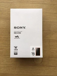 SONY NW-A105 Walkman Portable Audio Player High Res 16GB English Japanese Red - Picture 1 of 11