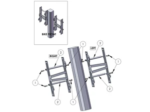 Protección del radiador Beta RR 250 / 300 o RR 450 / 520 Radiator Guard Protection ZAP  - Imagen 1 de 1