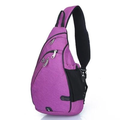Bolso ligero con honda INOXTO para hombre y mujer, bolso de pecho para escuela de senderismo Foto 1 de 4