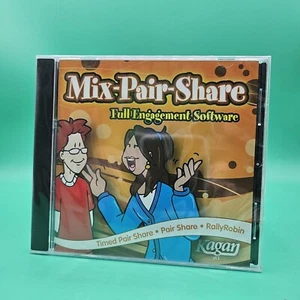 Kagan Mix-Pair-Share Full Engagement Software v1.1 CD FABRYCZNIE NOWE ZAPIECZĘTOWANE Vintage - Zdjęcie 1 z 3