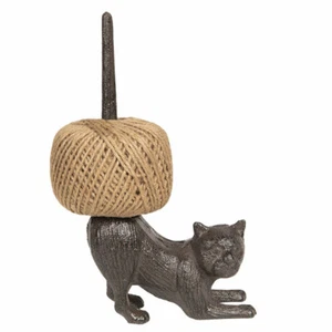 Nostalgischer Schnurhalter KATZE 22cm Gusseisen by Clayre & Eef - Bild 1 von 2