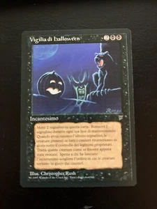 MTG ALL HALLOW'S EVE EXC+ VIGILIA DI HALLOWEEN ITALIAN IT_LG VINTAGE MAGIC - Picture 1 of 2