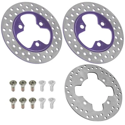 Rear & Front Left & Right Brake Disc w / Bolts for Honda TRX400X 2009-2014 - Image 1 of 4