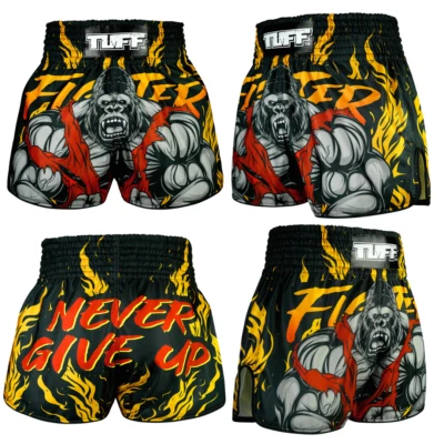 Muay Thai Shorts Marial Arts Boxing Shorts MMA Kickboxing Workout Shorts Viking - Image 1 of 4