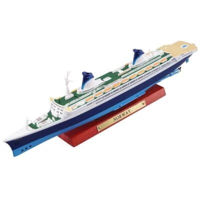Atlas 1:1250 NORWAY Cruise Ship Model Collect Diecast Boat Toys Gift - Image 1 of 4