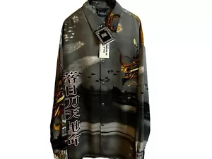 Bare Fox Mens Long Sleeve Button Down Shirt Style LS400 Size XL - Picture 1 of 9
