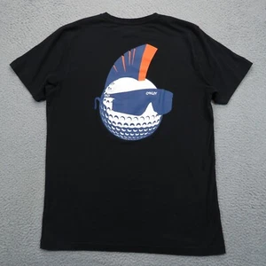 Oakley Shirt Mens XL Black Thermonuclear Protection Promo Graphic Tee Logo - Picture 1 of 13