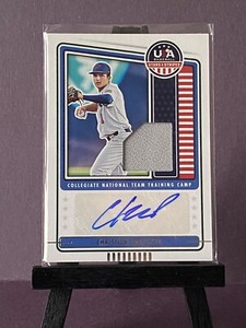 CHRISTIAN KNAPCZYK 2023 PANINI USA STARS & STRIPES PATCH AUTO #CNTC-CK