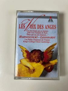 Les voix des anges Harnoncourt-Leonhardt/ Cassette Audio-K7 Tape - Imagen 1 de 4