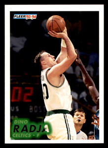 1993 Fleer Dino Radja    RC #249 Boston Celtics