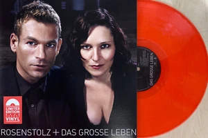 Rosenstolz - Das Grosse Leben Limited Neon Orange Vinyl LP Gatefold NEU OVP - Bild 1 von 4