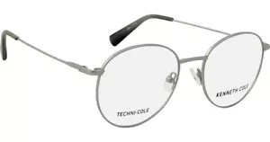 Kenneth Cole New York KC0332 Silver 010 Metal Round Eyeglasses Frame 51-18-145 - Picture 1 of 1