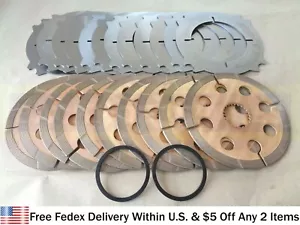 JCB PARTS - BRAKE FRICTION & COUNTER PLATE SET (451/01702 451/08002 451/13302) - Picture 1 of 3