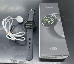 Google Pixel Watch 3 - 45mm (LTE + Bluetooth) - Matte Black - Zdjęcie 1 z 9
