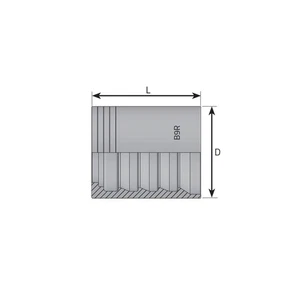 BOCCOLA PER TUBO 1"1/4 R9R-4SP A PELARE - Imagen 1 de 1