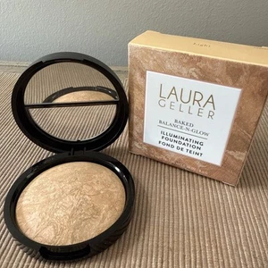 Base Iluminadora Laura Geller Baked Balance-n-Glow (Ligera) Nueva En Caja - Imagen 1 de 2
