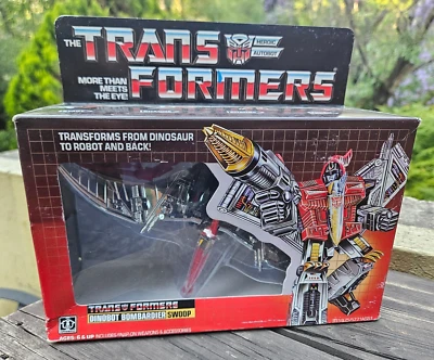 DINOBOT TRANSFORMERS G1 SWOOP KO FIGURE REISSUE - Image 1 of 4