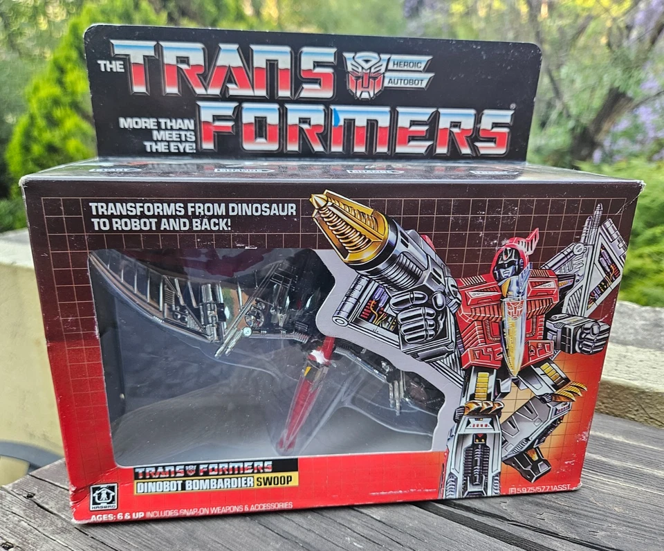 DINOBOT TRANSFORMERS G1 SWOOP KO FIGURE REISSUE - Image 1 of 4