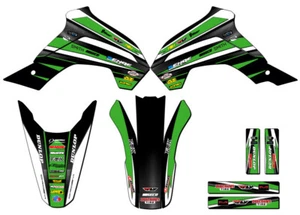 2021-2022 KLX 140 RF VIGOR Green Senge Graphics Kit compatible con Kawasaki - Imagen 1 de 10