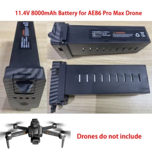 Original 11,4V 8000mAh Akku Ersatzteile für AE86 Pro Max Drohne Quadrocopter - Bild 1 von 2